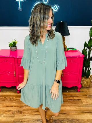 Dear Scarlett Lizzy Sunday Dress - Pistachio