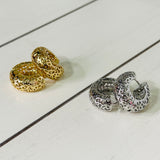Maria Filigree Hoop Earrings - 2 Styles