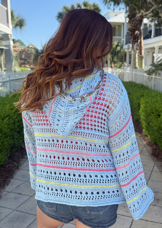 Free Spirit Crochet Pullover - FINAL SALE