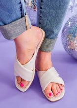 Load image into Gallery viewer, Castel Sandals - Off White - FINAL SALE
