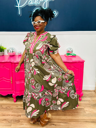 Where Wildflowers Grow Dress