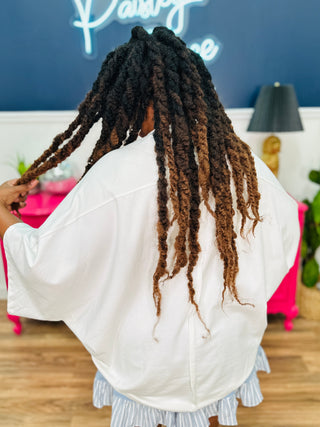 Island Cotton Top - White - FINAL SALE