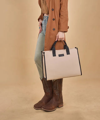 Wrangler Classic Tote Bag Set - Beige