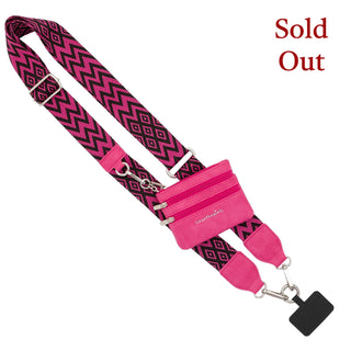 Clip & Go Strap with Pouch - Chevron Collection - PREORDER