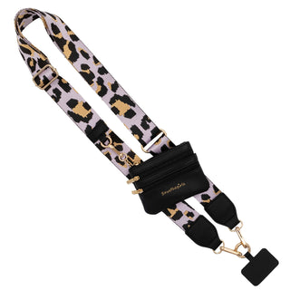 Clip & Go Strap with Pouch - Leopard Collection - PREORDER