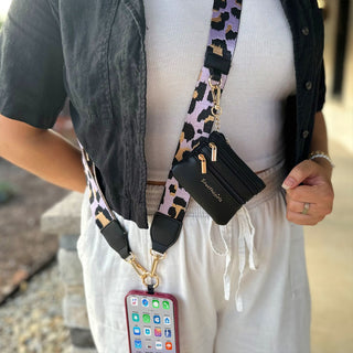 Clip & Go Strap with Pouch - Leopard Collection - PREORDER