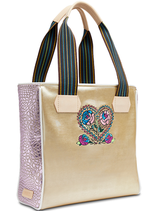 Classic Tote, Char by Consuela