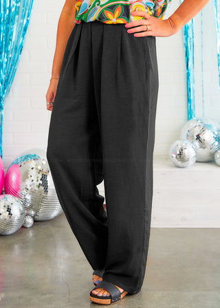 Love Letter Pants - Black - LAST ONE FINAL SALE