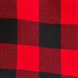 Checkered Cheer Top - Red
