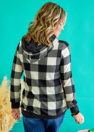 Signature Move Top - White Plaid - FINAL SALE