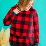 Signature Move Top - Red Plaid* FINAL SALE *