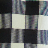 Checkered Cheer Top - White