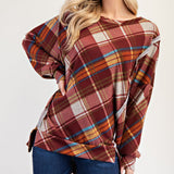 Plaid To The Bone Top - FINAL SALE