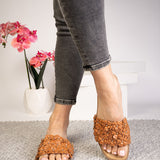 Spring Fever Sandals - Cognac - PREORDER