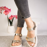 That's Just Me Sandal - Gold - PREORDER