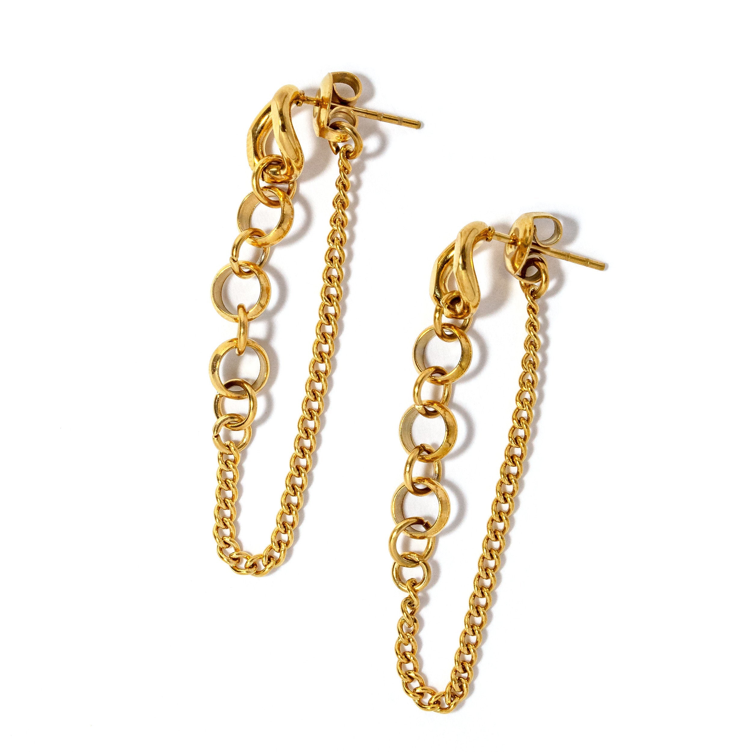 Chain Link Earrings - PREORDER