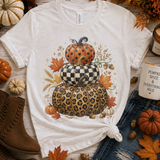 Stacked Fall Pumpkin SoftPrint Tee