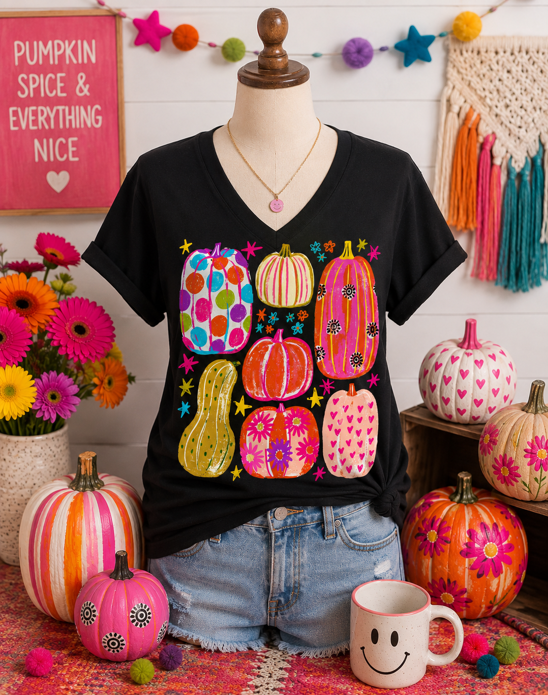 Pumpkin Doodle Tee
