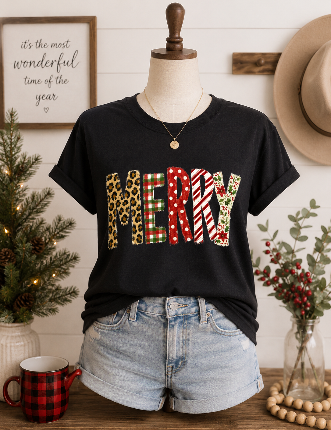 Wildly Merry Tee