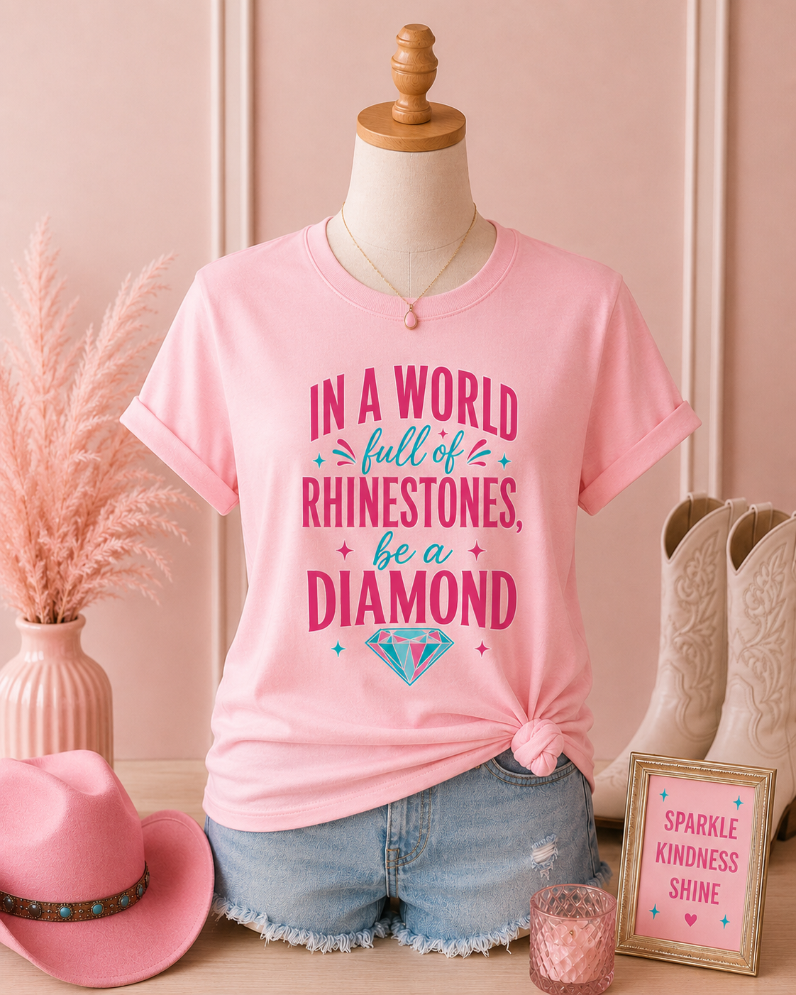Darling, Be a Diamond Tee