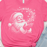 Vintage Santa in PINK! Tee or Sweatshirt