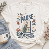 PAUSE...Nevermind Mahjong Softprint Tee