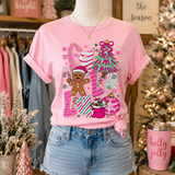 Candy Cane Cheer Tee