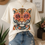 Flower Peace Tiger