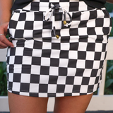 PREORDER- Checkerboard Checkered Skort