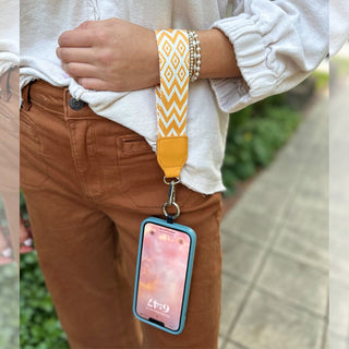 Clip & Go Strap with Pouch - Chevron Collection - PREORDER