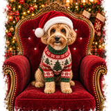 PGB Studio Christmas Royal Chair Tee example artwork