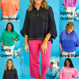 Sweet At Heart Top - 6 Colors* FINAL SALE *