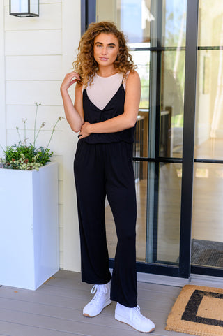 Completely Justified Jumpsuit in Black - MONDAY MAGIC