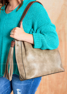 Amber Hobo Handbag