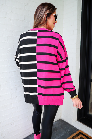 PREORDER - Parker Striped Sweater