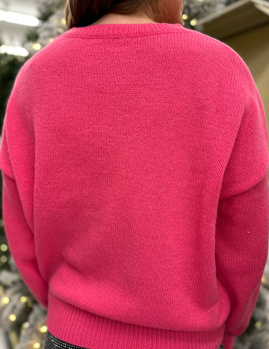 Holly Jolly Tinsel Sweater