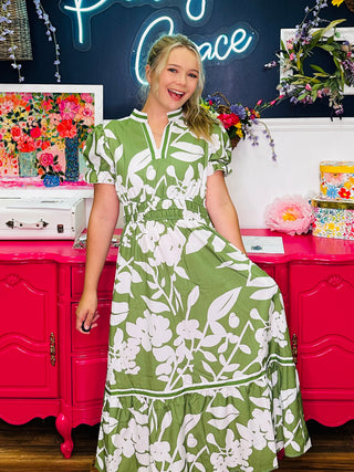 Summer Fern Maxi Dress
