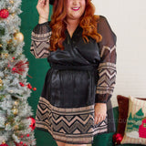 Taking a Shine Embroidered Dress* FINAL SALE *