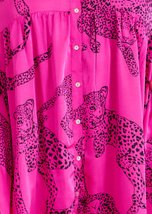 Ways of the Wild Dress - Hot Pink - FINAL SALE