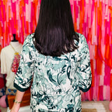 Evergreen Elegance Top