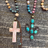 Gemstone Charm Necklaces - 2 Styles - PREORDER