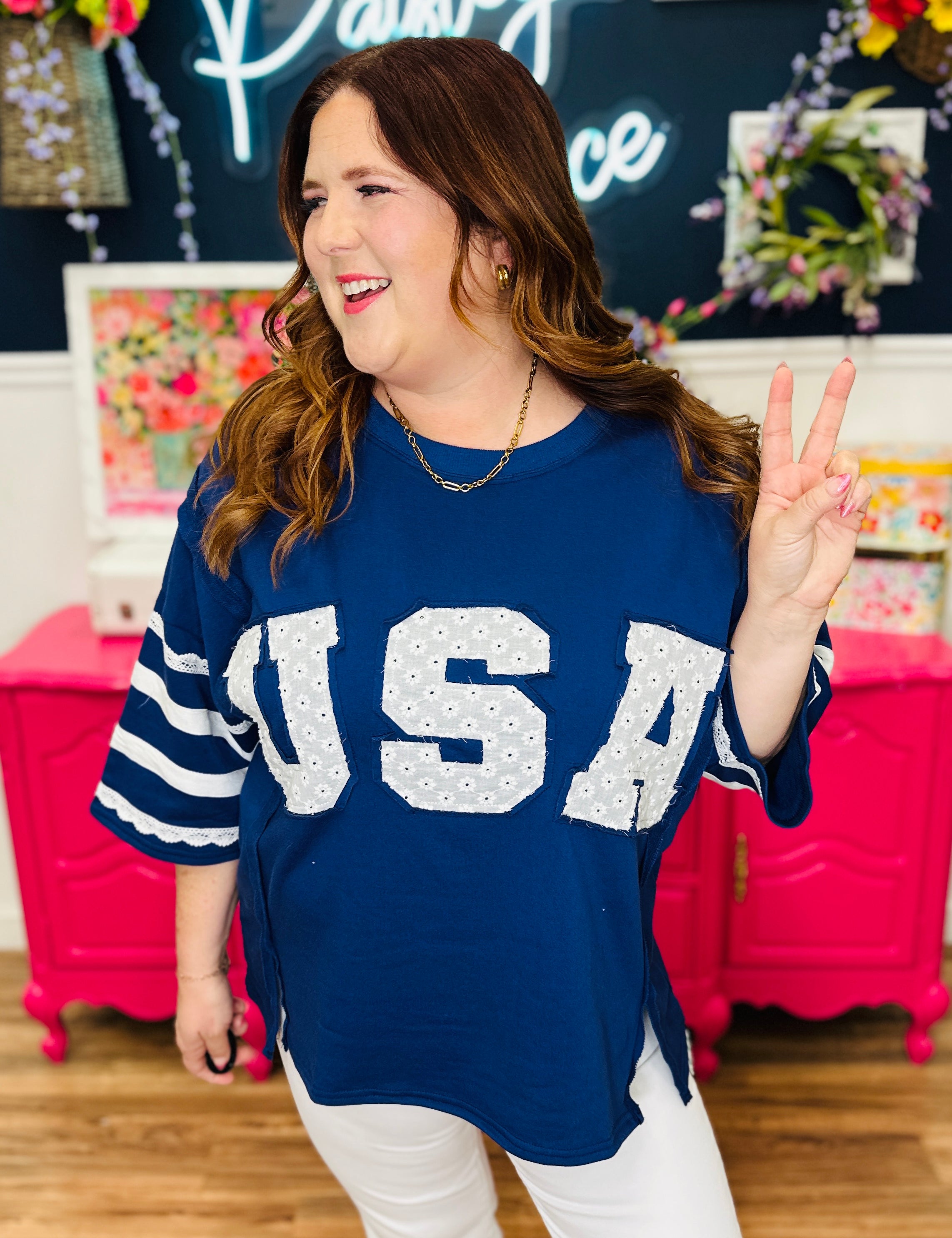 Blooming In The USA Top