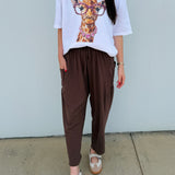 Signature Boho Lounge Pants - Brown