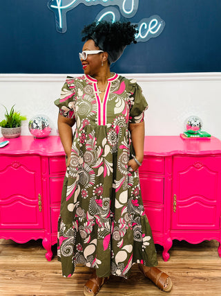 Where Wildflowers Grow Dress