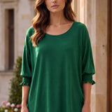 Pretty Little Detour Top - Jewel Green