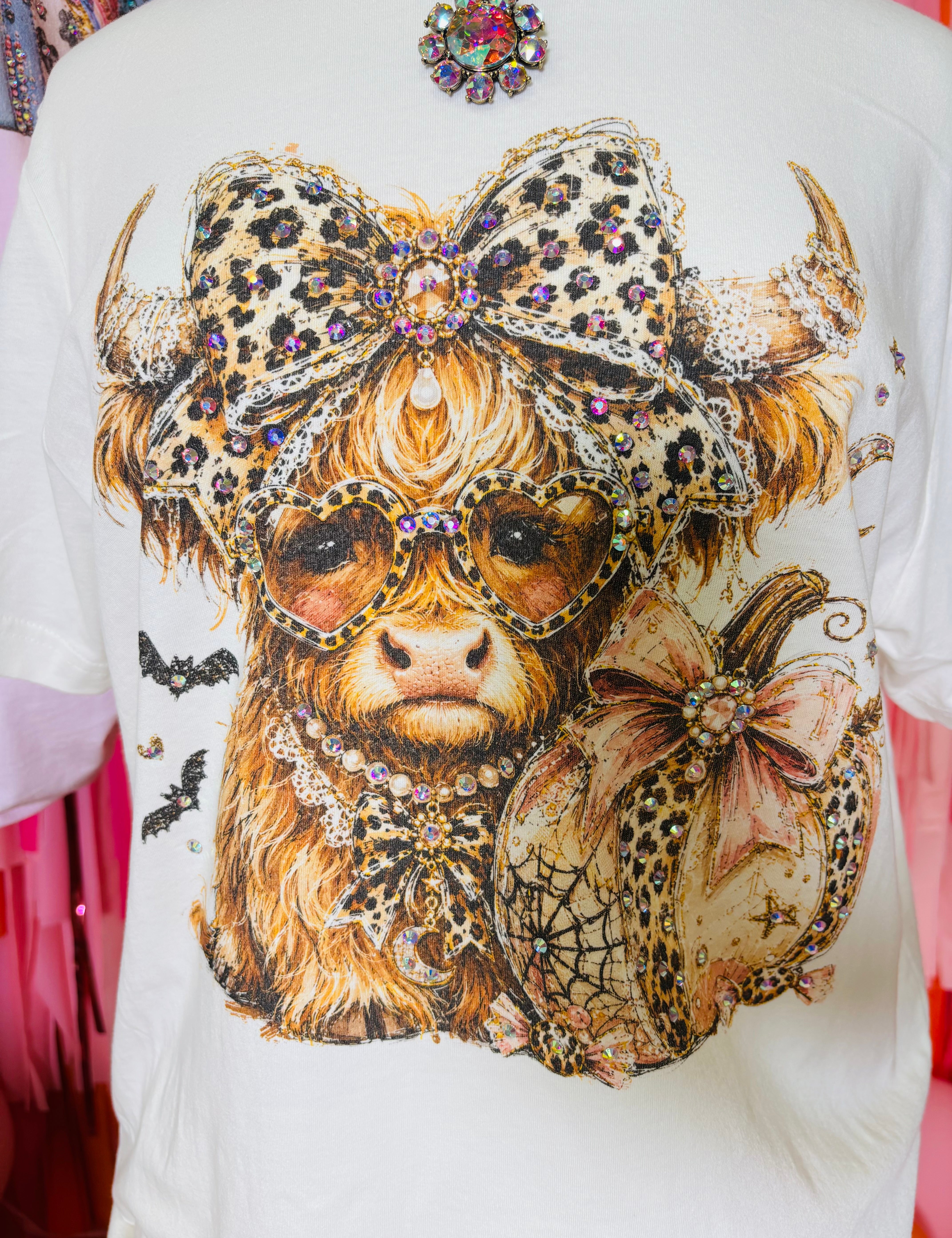 Spooky Little Moo Boujee Tee