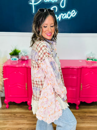 Cottage Cutie Top - Pink