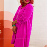 Chic Awakening Dress - Fuchsia - LAST ONES FINAL SALE