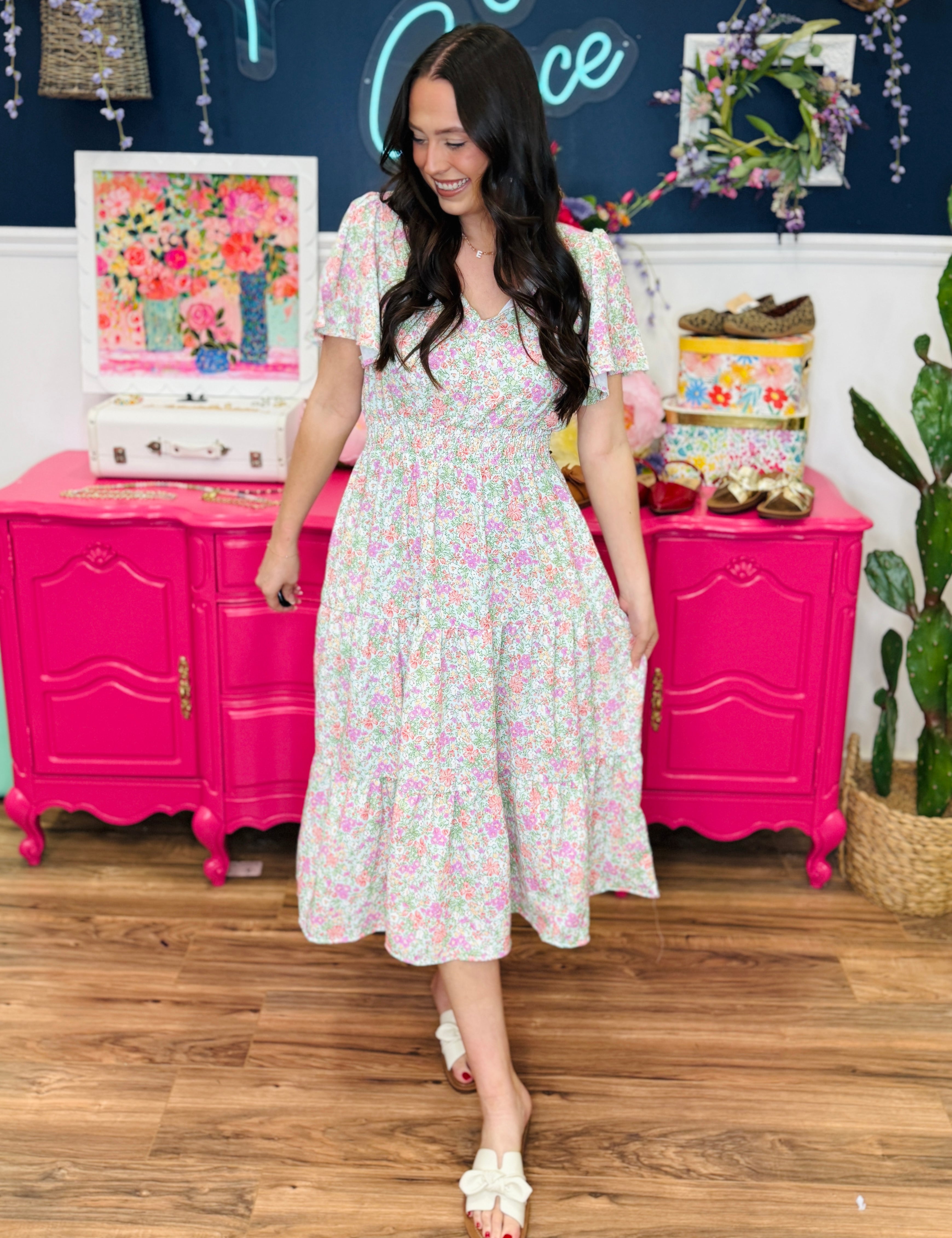 Dreaming In Daisies Maxi Dress