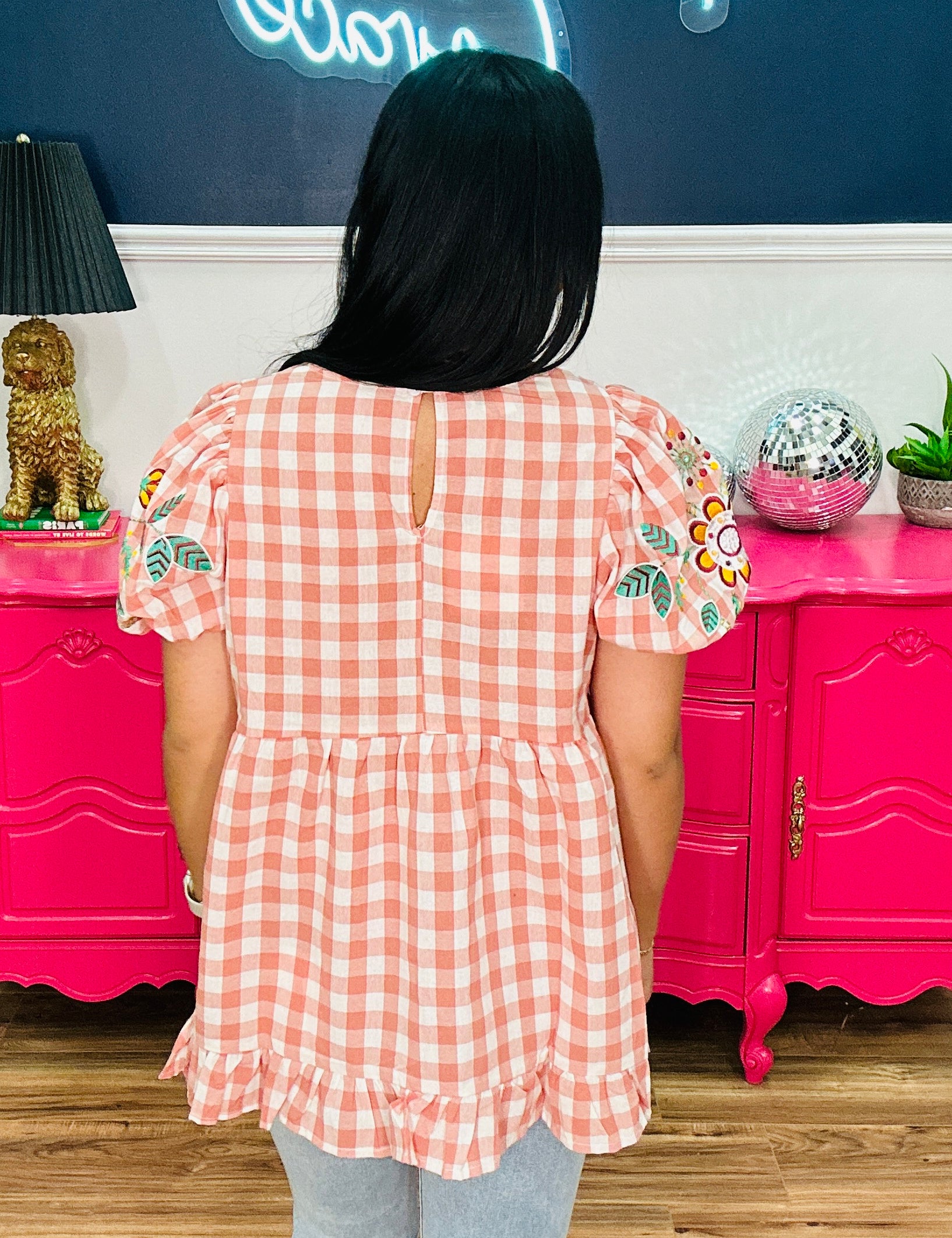 Picnic Darling Ruffle Top - LAST ONES FINAL SALE
